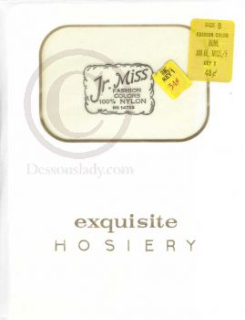 Jr. Miss Bone alte US Nylon Strümpfe Gr 9