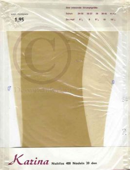 Karina Vintage Feinstrümpfe Gr. 9 XXL