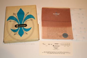 Kayser edele Vintage 90 cm Nylonstrümpfe Nylons 11,5 XXL