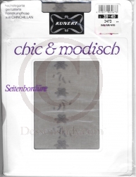 Kunert 3473 Strumpfhose mit Seitenbordüre Gr. 38-40