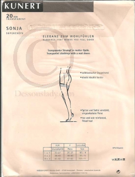 Kunert Sonja Vintage 20den Feinstrümpfe 10,5-11