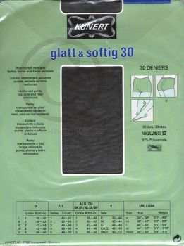 Kunert Glatt und Softig enorme Strumpfhose Nylons 36-38