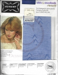 Kunert 3180 Fantasiestrumpfhose Blau 38-40