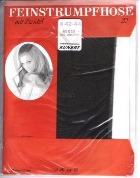 Kunert Vintage Pantyhose Graphit 42-44