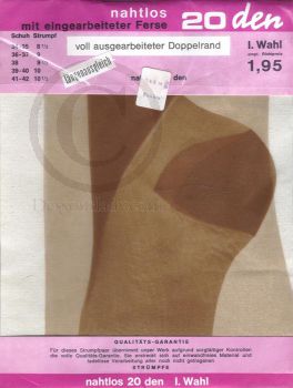 Leila old German Seamfree Stockings Sz 9