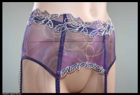 Lise Charmel Lilac 4 Strap Garter Belt