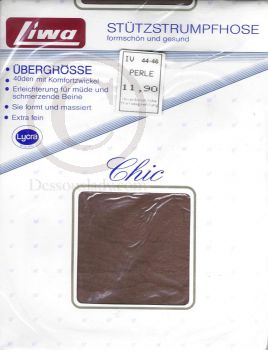 Liwa Stützstrumpfhose 40 Den Braun