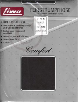 Liwa Comfort Strumpfhose Anthrazit