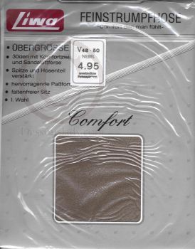 Liwa Comfort Vintage Pantyhose Nebel
