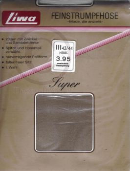 Liwa Super Feinstrumpfhose Nebel Braun