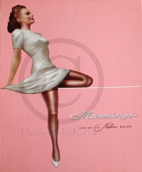 Mannings Vintage US Nylons Stockings
