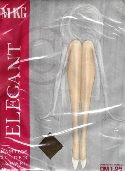 MKG Elegant Straps Feinstrümpfe 20 Den Gr. 10