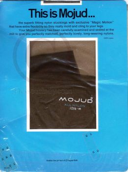 Mojud alte US-Nylonstrümpfe Grösse 10,5 Medium