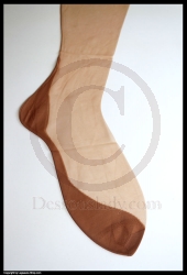 Vintage Nahtstrümpfe Cuban Heel