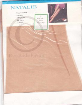 Natalie old Seamless Stockings Nylons 10