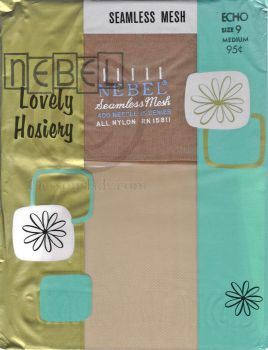 Nebel Lovely Hosiery US Nylon Stockings Sz 9 M