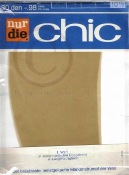 Nur Die Chic Alte Feinstrümpfe Gr. 10,5 XL