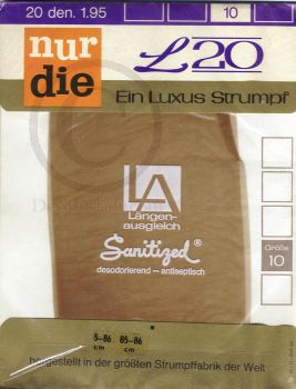 Nur Die Luxus Straps Feinstrümpfe Gr. 10 L