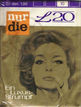 Nur Die Luxus Straps Feinstrümpfe Gr. 10 L