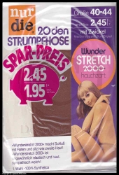 Nur Die Seamless Pantyhose Sz 40-44