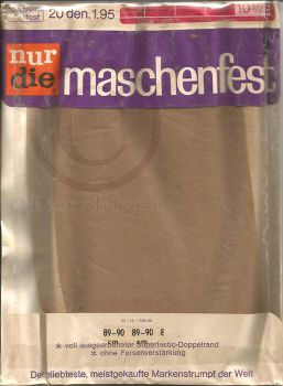 Nur Die Maschenfest 90 cm Feinstrümpfe Nylons 10,5 XL