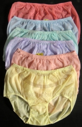 50/60er Nylon Panty PIN UP Yellow 100% Nylon