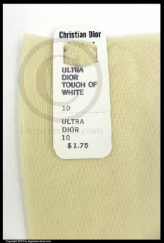 Nylonstrümpfe Vintage Christian Dior Luxus 10 XL