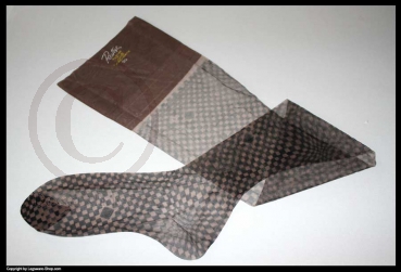Prestige Harlequin Design Vintage Nylonstrümpfe US 9,5 M mit BOX