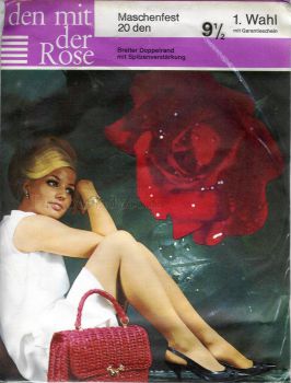 German old Seamless Stockings Sz 9,5 L