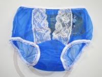 Nylon Panty PIN UP HÖSCHEN Blau