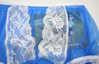 Nylon Panty PIN UP HÖSCHEN Blau