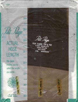 Pat Page Stockings US-Nylonstrümpfe Gr. 10,5