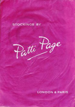 Patti Page Alte Nahtlose Nylonstrümpfe Gr. 11 M