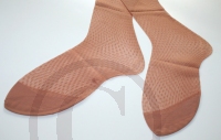 Pert Old Textured US Nylon Stockings Sz 9