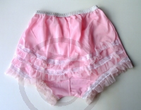 Süsses altes Sissy Pink Nylon Höschen XS
