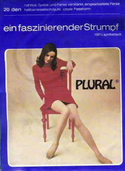 Plural Straps Feinstrümpfe Gr. 9,5 XL