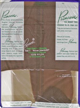 Primrose Hosiery US-Nylonstrümpfe US 11 M