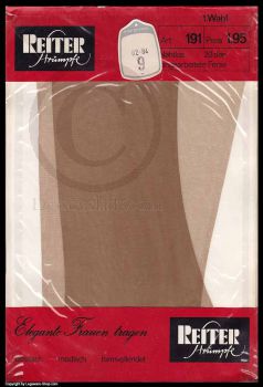 Reiter Old Brown Nice Seamless Stockings Nylons