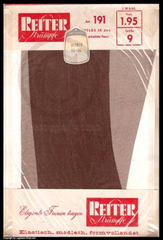 Reiter Vintage 191 Nice Seamless Stockings Nylons