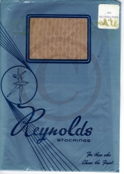 REYNOLDS exclusive echte alte US-Nylonstrümpfe mit sehr schönem Muster