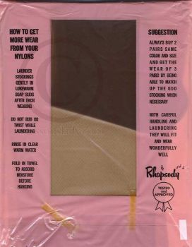Rhapsody Old US Nylon Stockings Sz 9