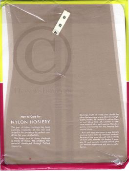 Nationals zarte Vintage US-Nylonstrümpfe RHT Nylons 10 Lang