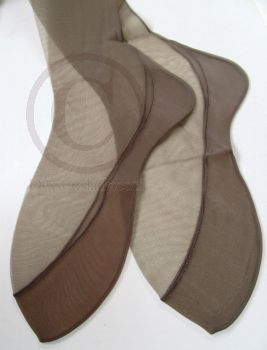 Point Heel Nahtnylonstrümpfe Gr. 9