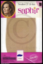 Saphir Alte Nylons Strümpfe