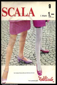 Scala Bellinda 84 cm alte Feinstrümpfe Gr. 9 XL
