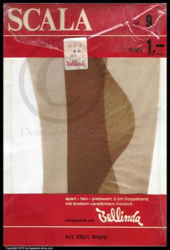 Scala Bellinda 84 cm alte Feinstrümpfe Gr. 9 XL