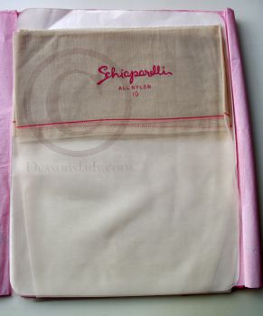 Schiaparelli Alte Luxus US-Nylonstrümpfe