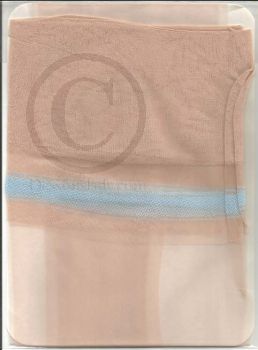 Vintage RHT US Nylonstrümpfe mit blauen Streifen Nylons 10