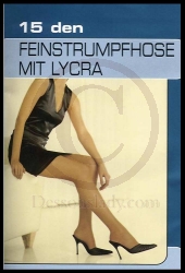 Feinstrumpfhose 15den Glänzend Gr. 46-48