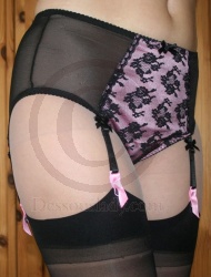 Retro Pin Up Style Strumpfhalter Slip